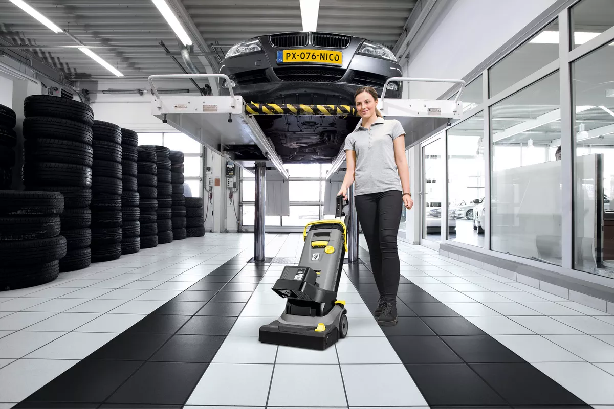 Kärcher / Schrobmachine / Zuigmachine